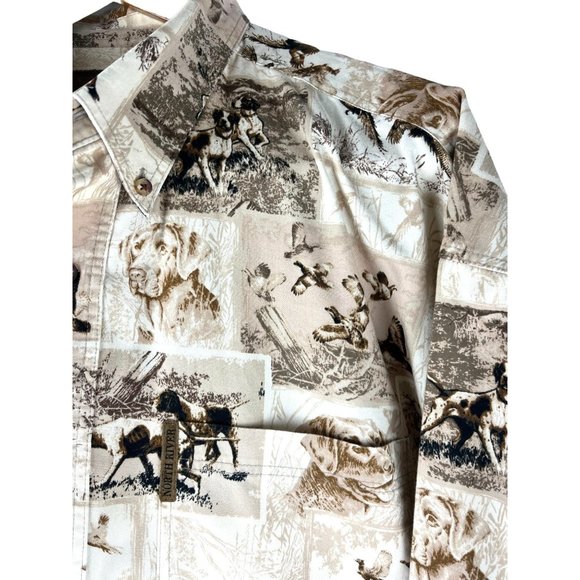 North River Outfitters, Hunting Duck Dog Long Sleeve Shirt, Men's Size XXLarge - Picture 8 of 14
